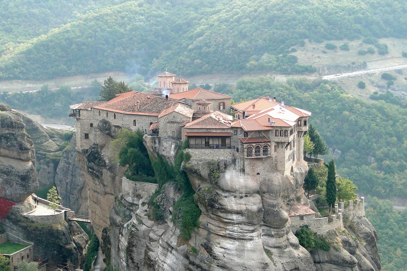 Varlaam Monastery opposite Great Meteoron